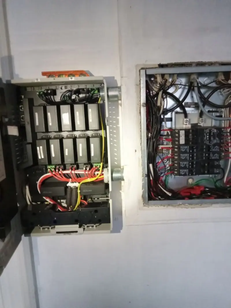 Electrical panel upgrade completed for Ring Doorbell Installation in Coopertown